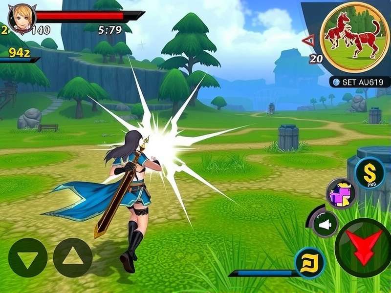 Legendary Lancer Gameplay Screenshot